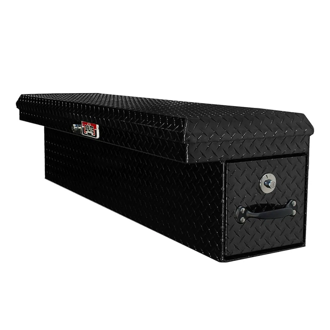 80-RB7634D-BT – WESTIN Tool Box, LoSider Single Lid Textured Black Aluminum 34 Inch Overall Length x 11-1/2 Inch Over...